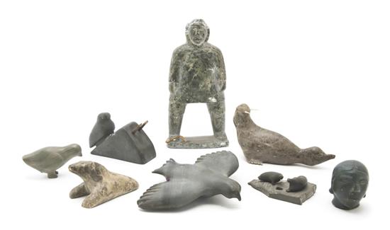  A Collection of Eight Carved Inuit 151285