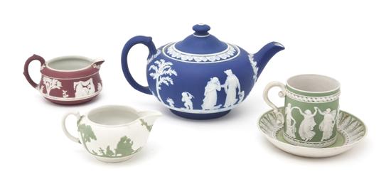 *A Collection of Jasperware Tea
