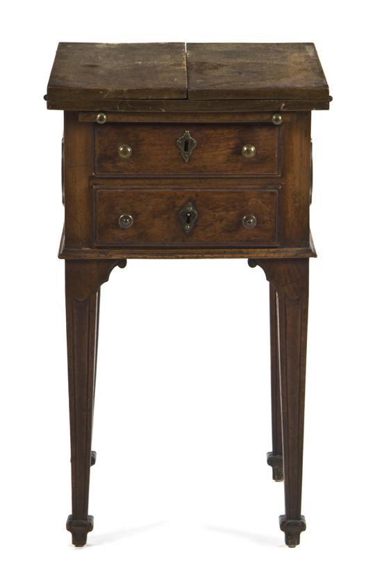 *A Continental Walnut Work Table