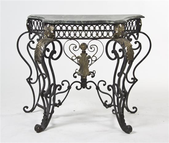A Neoclassical Style Console Table