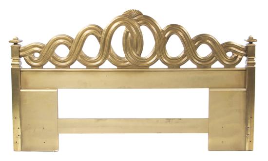 *An Art Deco Style Queen Size Giltwood