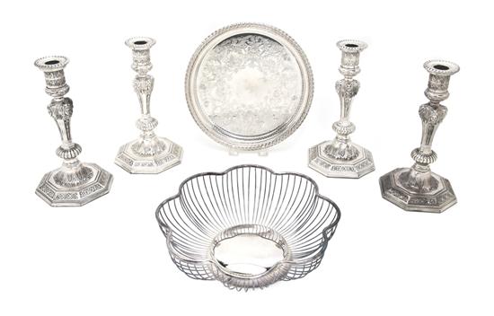*A Collection of Silverplate Serving