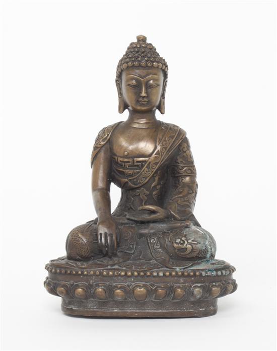  A Bronze Figure of Buddha having 151349