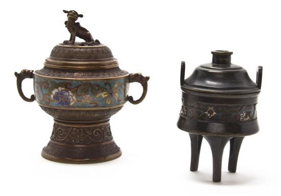 A Chinese Bronzed Censer having 151395