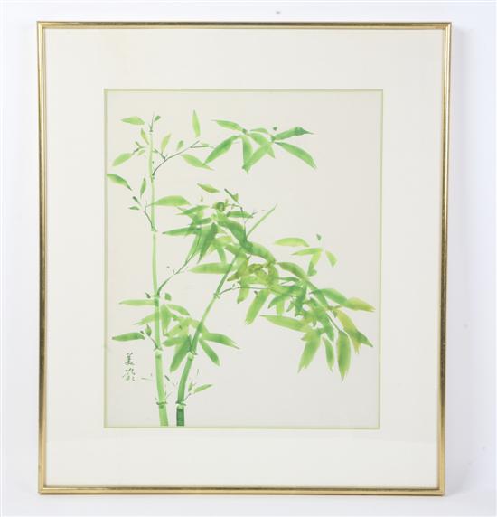 A Japanese Painting on Paper depicting
