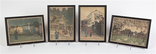  A Group of Four Japanese Woodblock 15139a