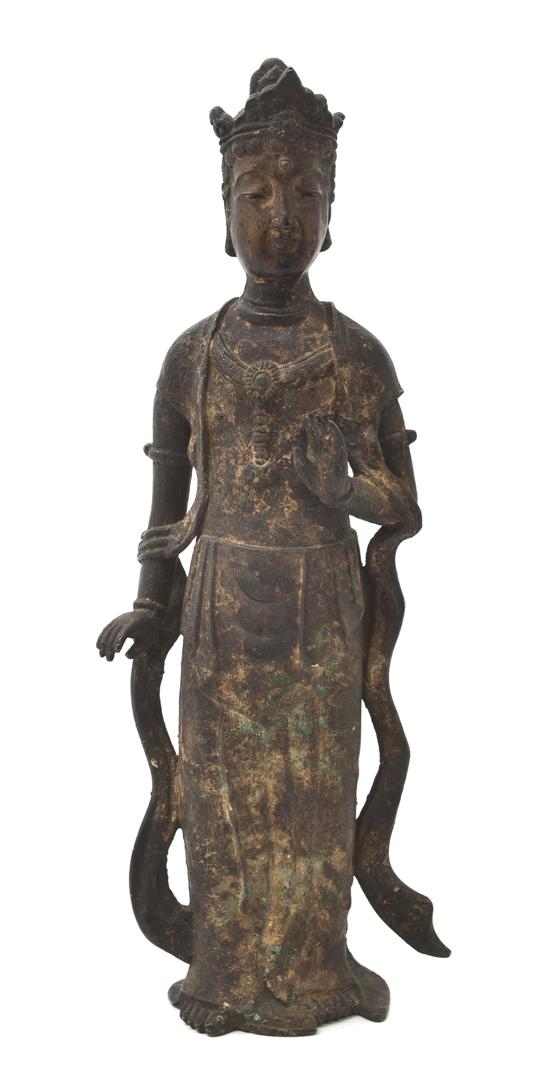 A Bronze Figure of Buddha possibly