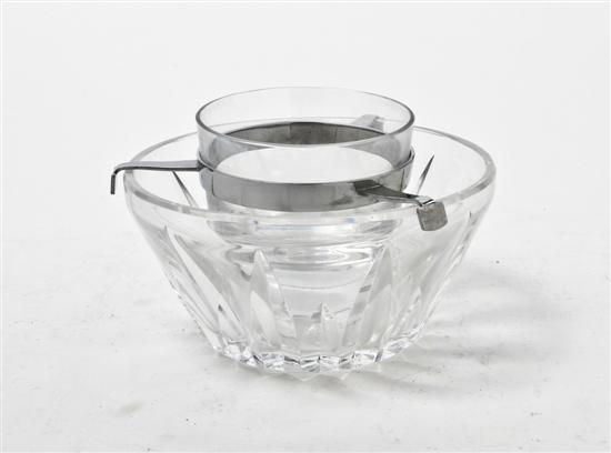  A Baccarat Cut Glass Caviar Dish 151448