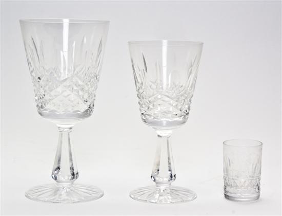 A Waterford Stemware Set comprising