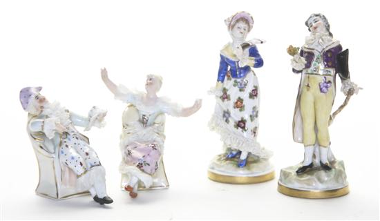 Four German Porcelain Figural Groups 151494