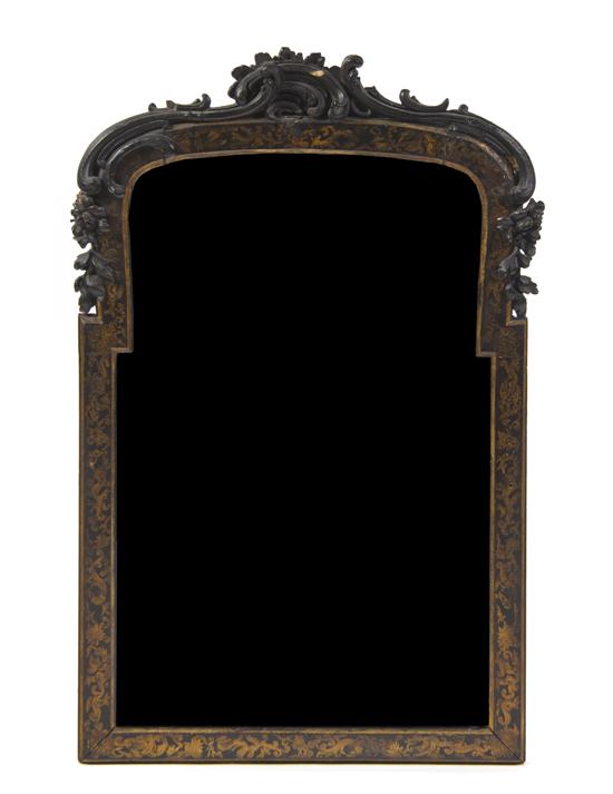 A Louis XV Style Ebonized and Parcel 1514f4