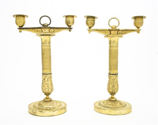 A Pair of Neoclassical Gilt Metal 1514f5