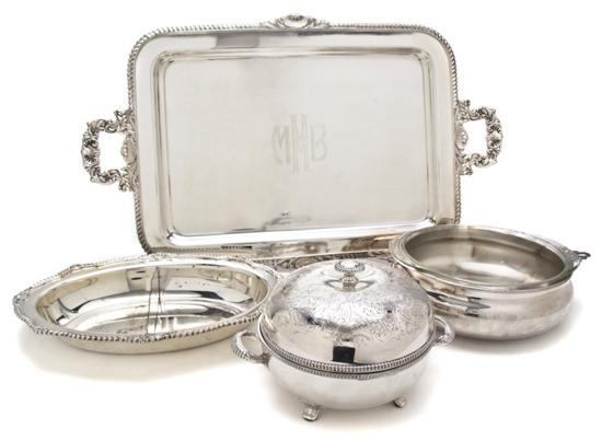  A Collection of Silverplate Serving 151510