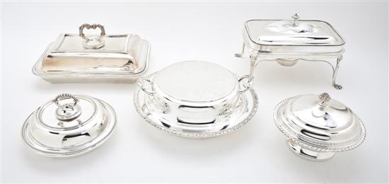 *A Collection of Silverplate Serving