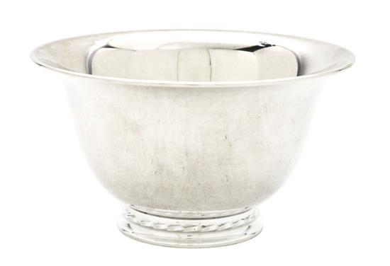 *An American Sterling Silver Bowl