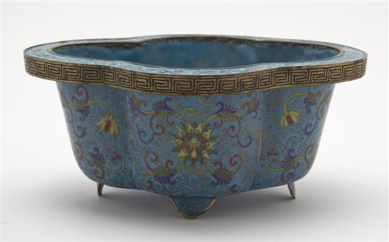 A Chinese Cloisonne Planter of