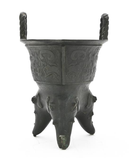 An Archaistic Chinese Bronze Censer 151588