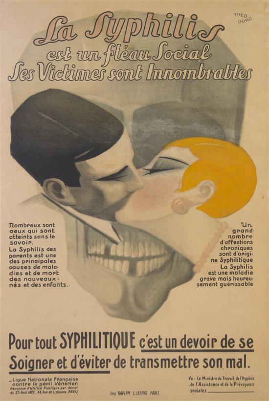 Theodoro (French 1896-1973) La Syphilis