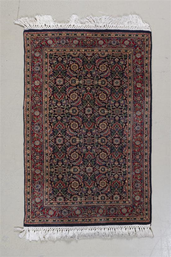 A Herati Wool Rug having allover 15163a