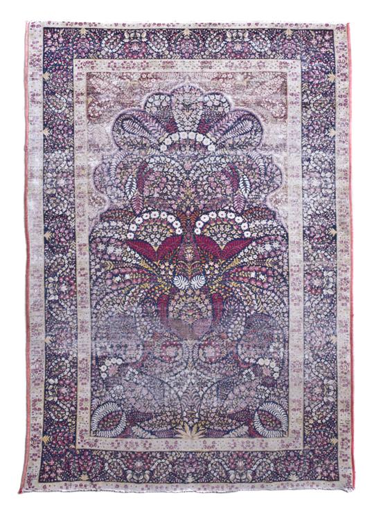 A Persian Wool Rug having central 15163c