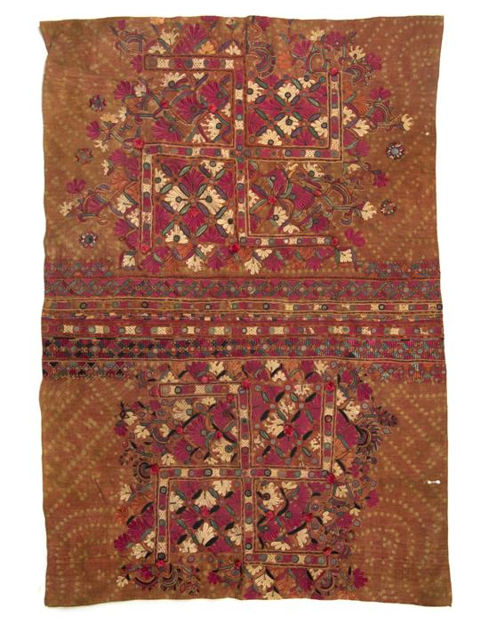 An Embroidered Suzani Panel worked 151646