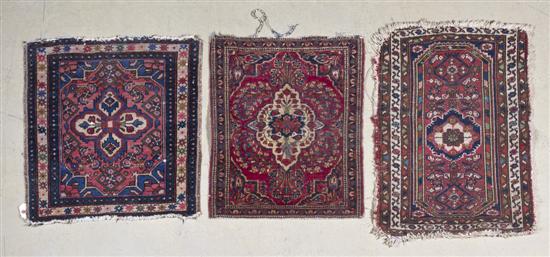 A Group of Persian Wool Mats comprising 151641