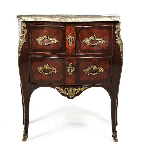 A Louis XV Style Mahogany and Gilt 151662