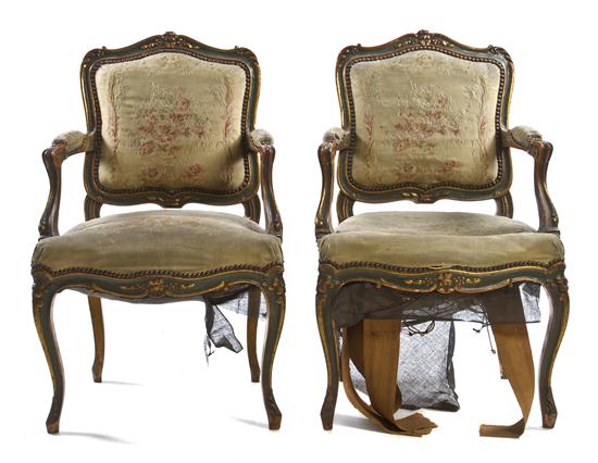 A Pair of Louis XV Style Painted 151684