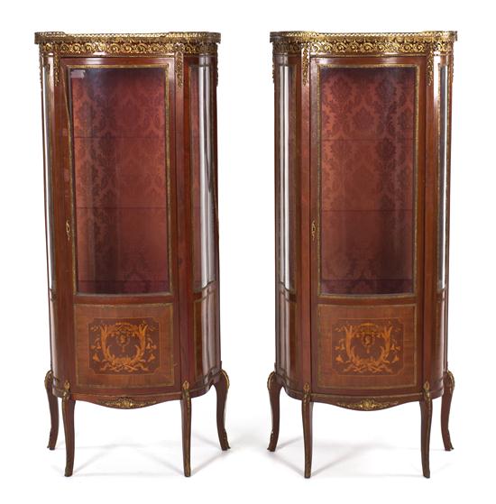 A Pair of Louis XVI Style Gilt