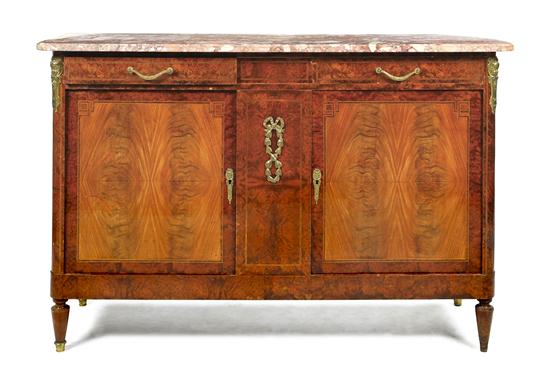 A Louis XVI Style Burlwood and