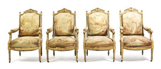 A Set of Four of Louis XVI Style