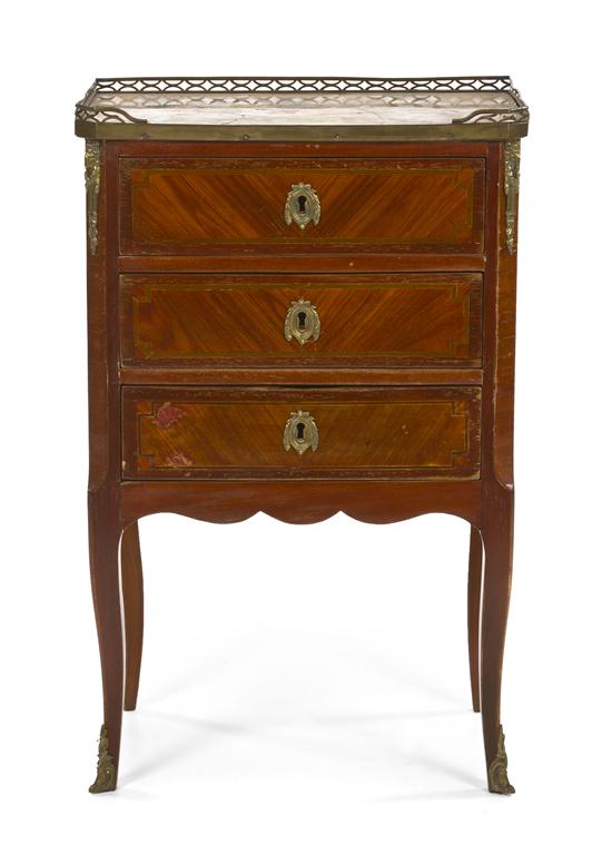 A Louis XVI Style Parquetry and 1516cf