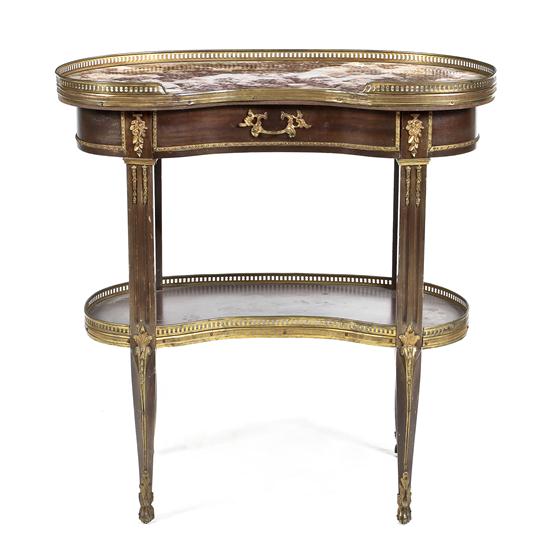 A Louis XVI Style Gilt Metal Mounted 1516e6