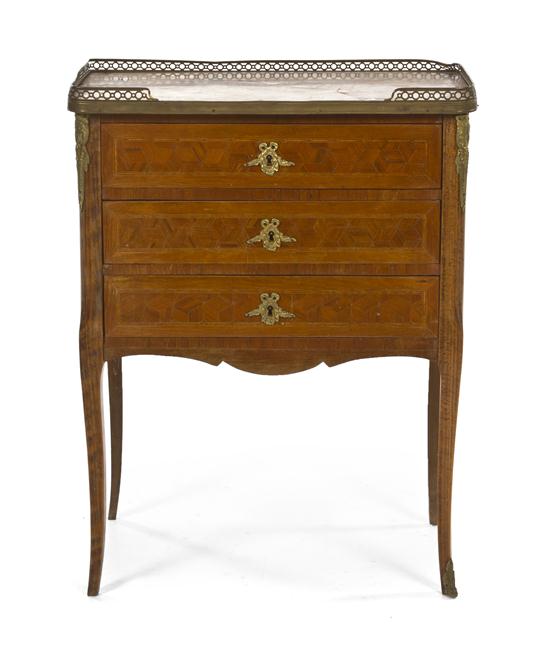 A Louis XVI Style Parquetry and