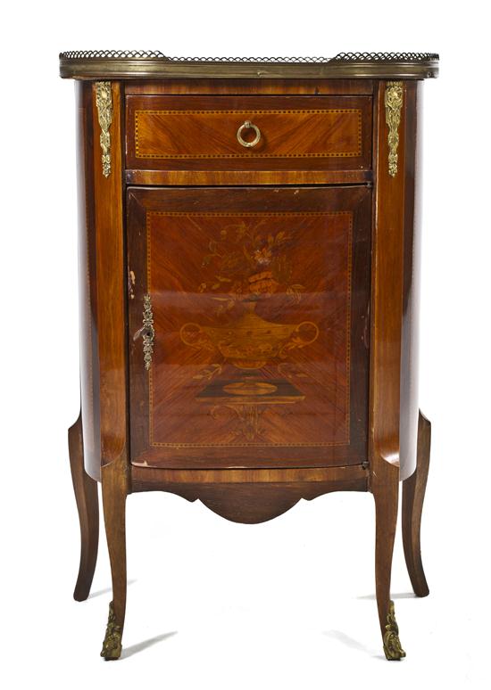 A Louis XVI Style Marquetry and 1516eb