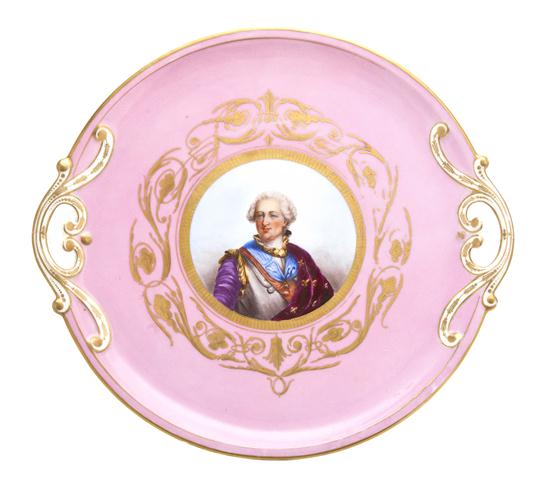 A Sevres Style Porcelain Tray the 15170a
