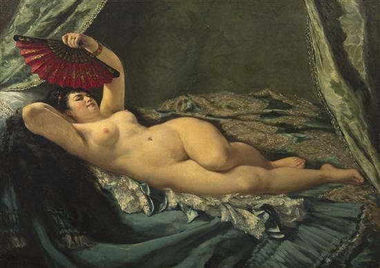 French School (19th century) Odalisque