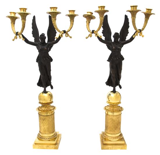 A Pair of Empire Style Gilt and 151744