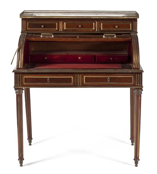 A Directoire Style Cylinder Desk 151777