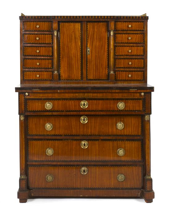 A Continental Parquetry Secretary 15178d