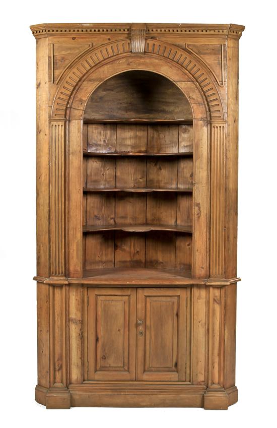 A Continental Carved Pine Corner 151794