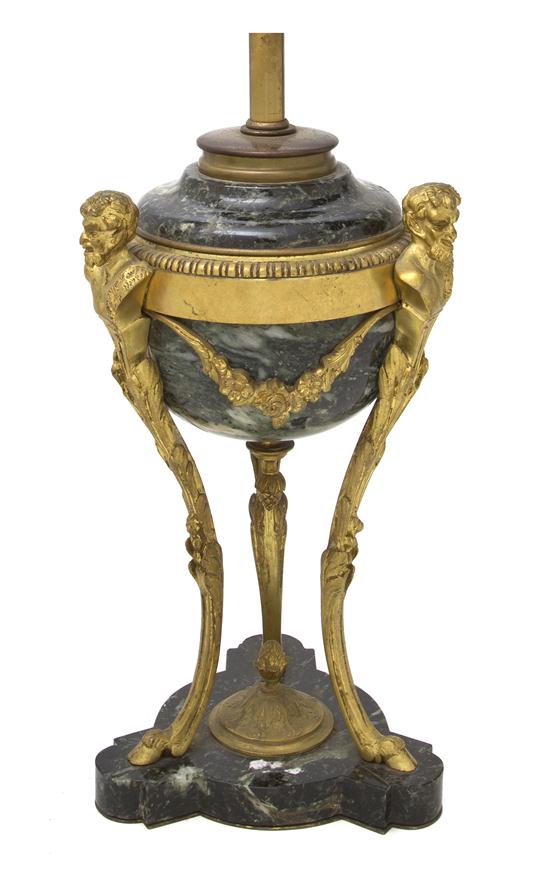 A Neoclassical Gilt Bronze and