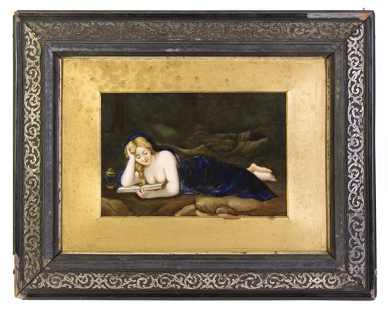 A Berlin K P M Porcelain Plaque 15180a