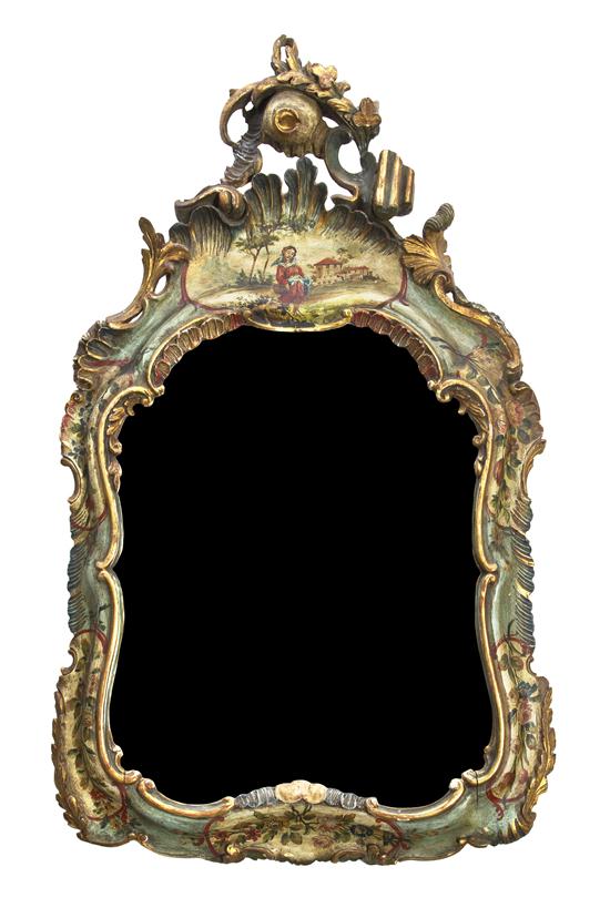 A Venetian Painted and Parcel Gilt 151837