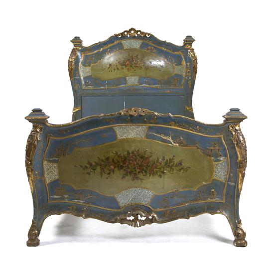 A Pair of Venetian Painted and 151833