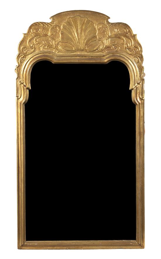 A George II Style Giltwood Pier Mirror