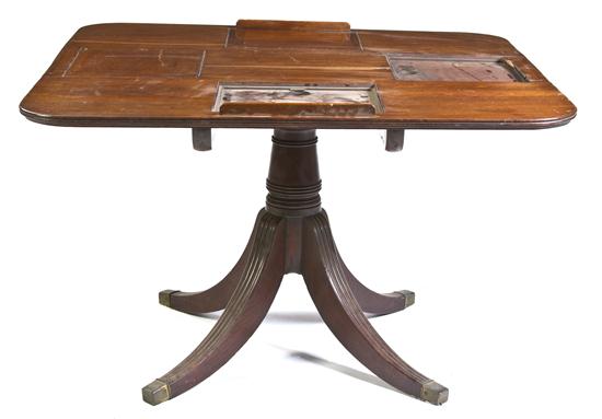 A George III Mahogany Library Table