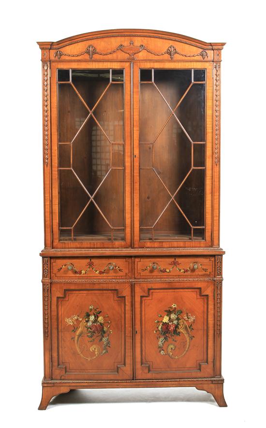 An Edwardian Bookcase Cabinet in 1518d2