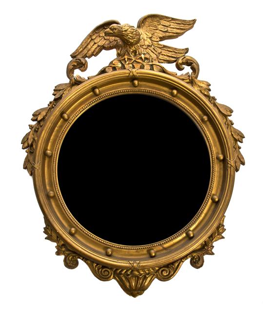 An American Federal Style Giltwood