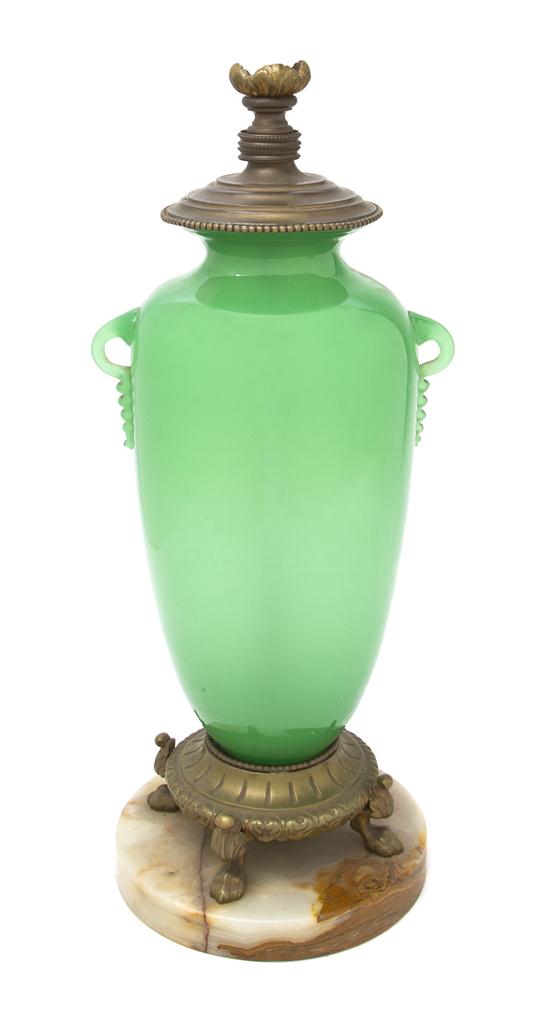 A Steuben Glass Urn of baluster 151986